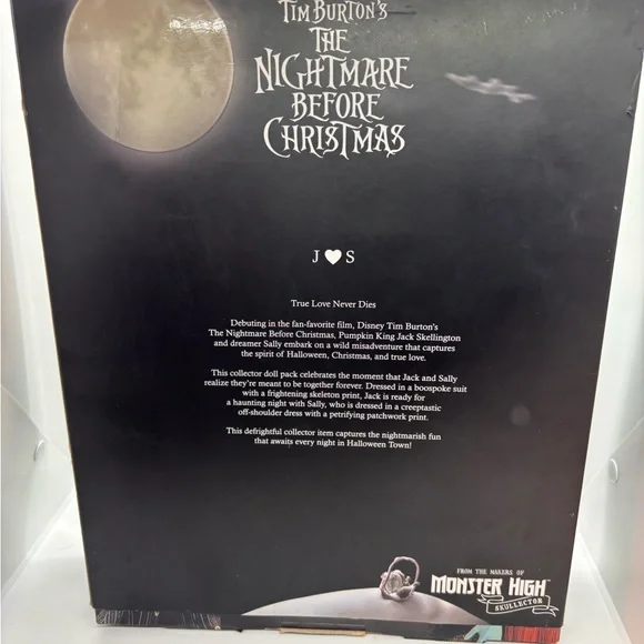 Monster High Skullector Jack and Sally set from The Nightmare Before Christmas - Picture 4 of 11